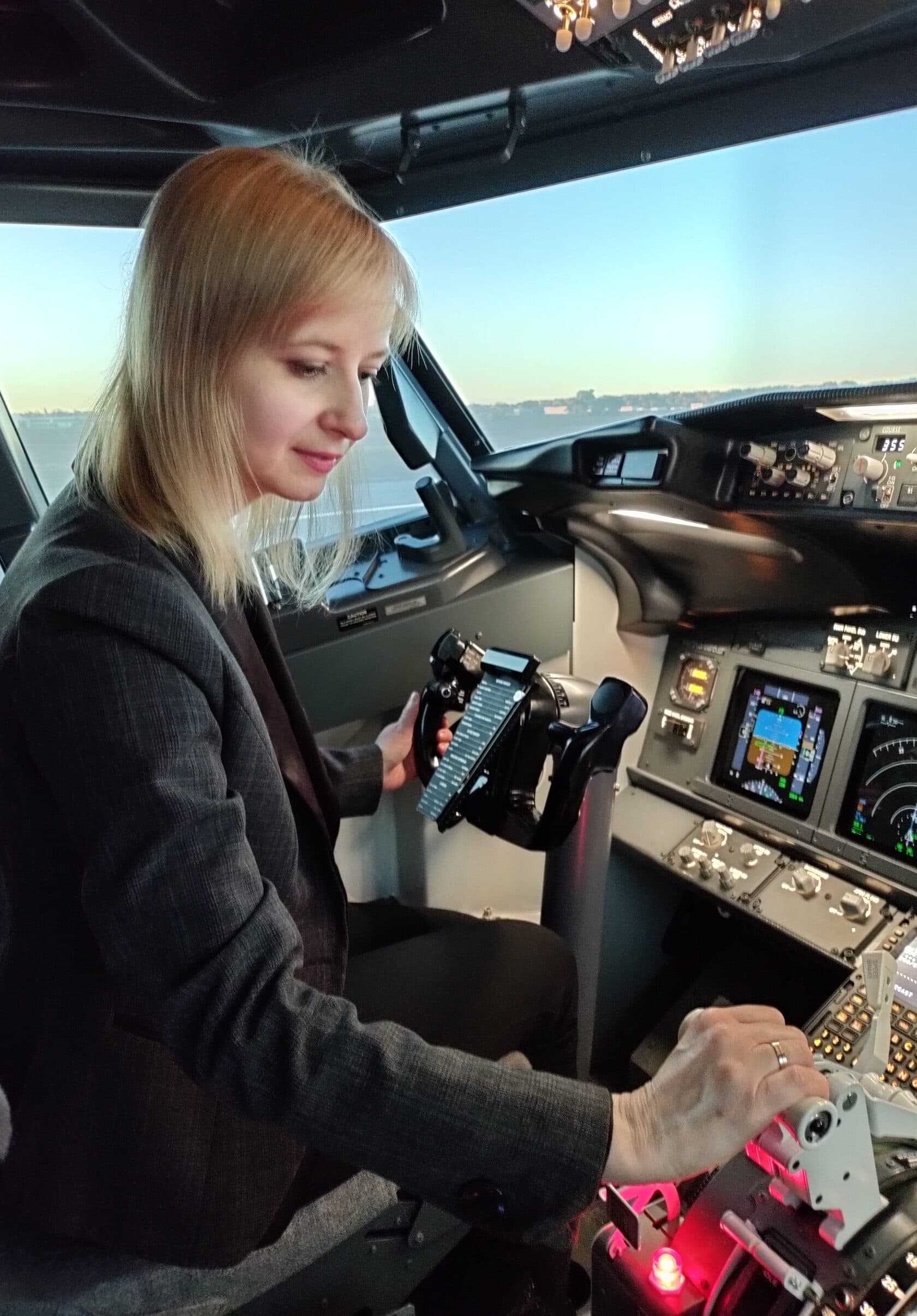 Cockpit view