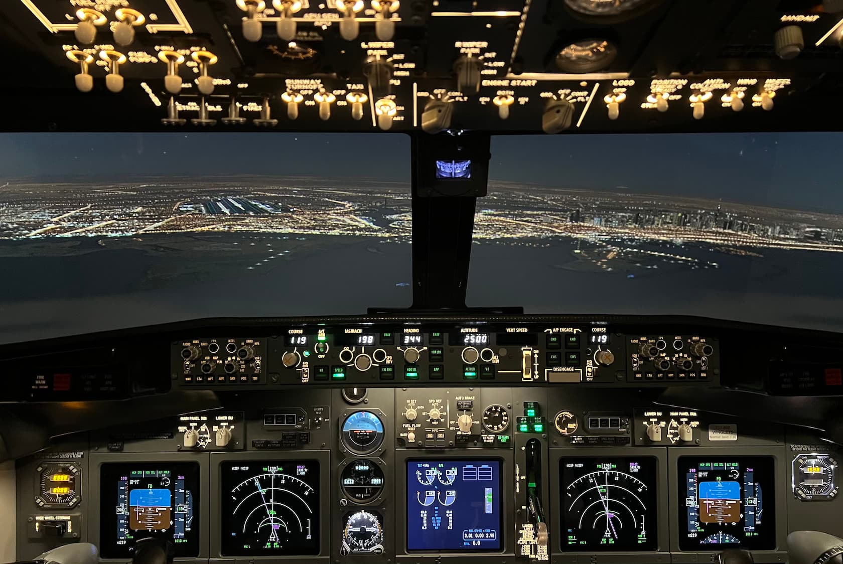 Cockpit controls