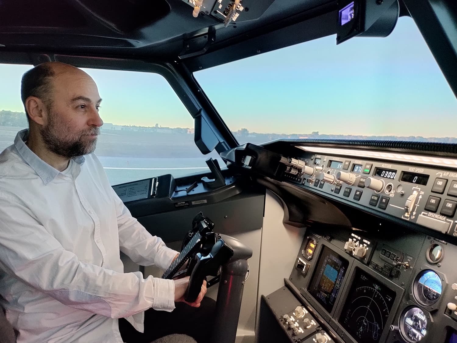 Cockpit flight experience